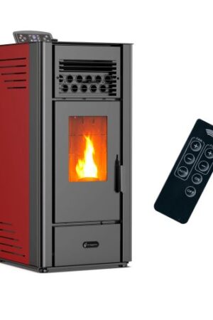 Stufa a pellet aria Anita 10 kW, Sannover Bordeaux