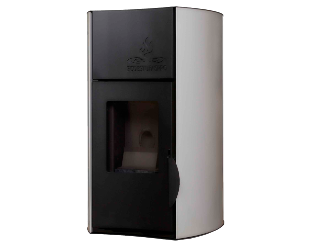 Stufa a pellet idro Hydra 18 White, 18kW, fino a 150m2 - Image 3