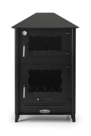 Everets Press Stove – Stufa a legna da 13 kW con forno e cappa