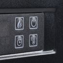 Caminetto elettrico in MDF, acciaio, melamina, metallo e vetro temperato - Image 4