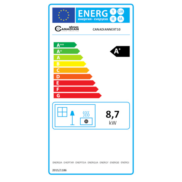 Prossima stufa a pellet canadese bianca da 10 kW - Image 5