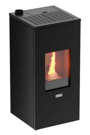 Stufa a pellet canadese Futura 12kW nera