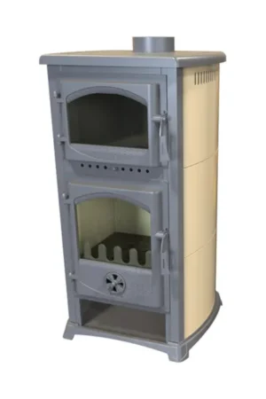 Stufa a legna Katia Vertex da 11 kW con forno