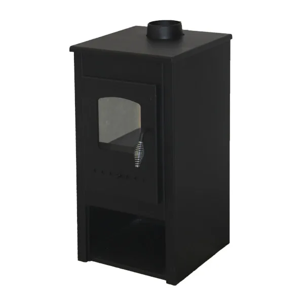 Stufa a legna Nera 6,5 kW Vertex - Image 3