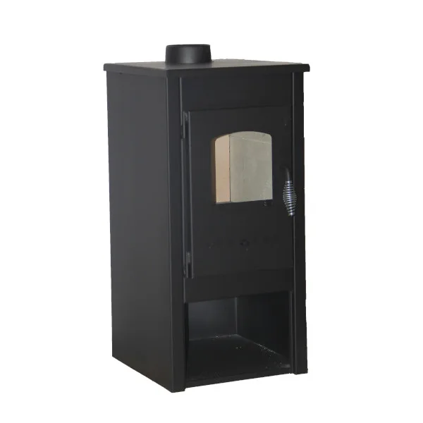 Stufa a legna Nera 6,5 kW Vertex - Image 4
