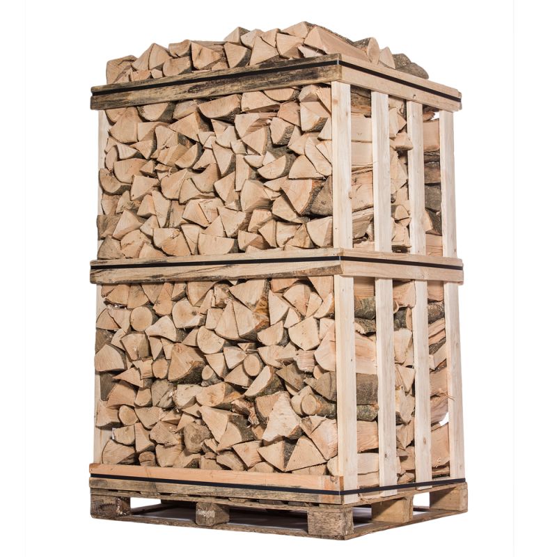 Legna da ardere – 50 cm – Legno duro misto – 2 m³ Pallet – 2,5 steri