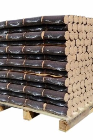 Legno densificato – Pallet da 96 fasci da 5 tronchi