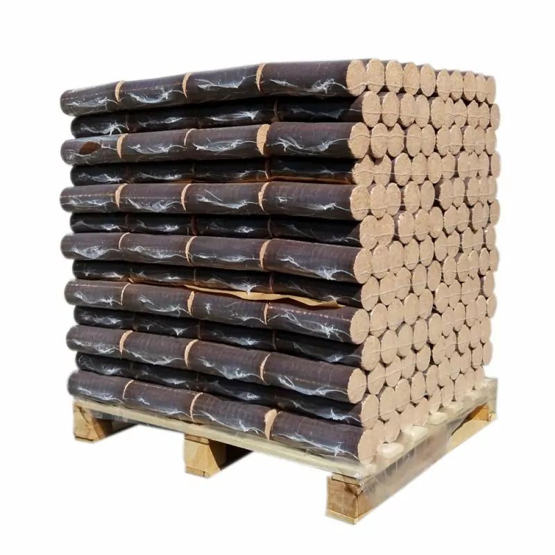 Legno densificato – Pallet da 96 fasci da 5 tronchi