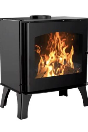 Stufa a legna Sannover Dita da 11,8 kW, ceppi da 52 cm