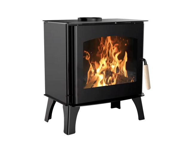 Stufa a legna Sannover Dita da 11,8 kW, ceppi da 52 cm