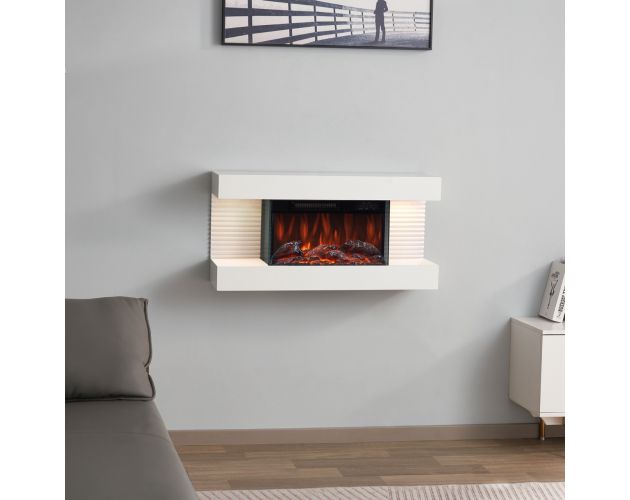 Camino elettrico KAMINIO LIZ – camino elettrico – bianco - Image 6