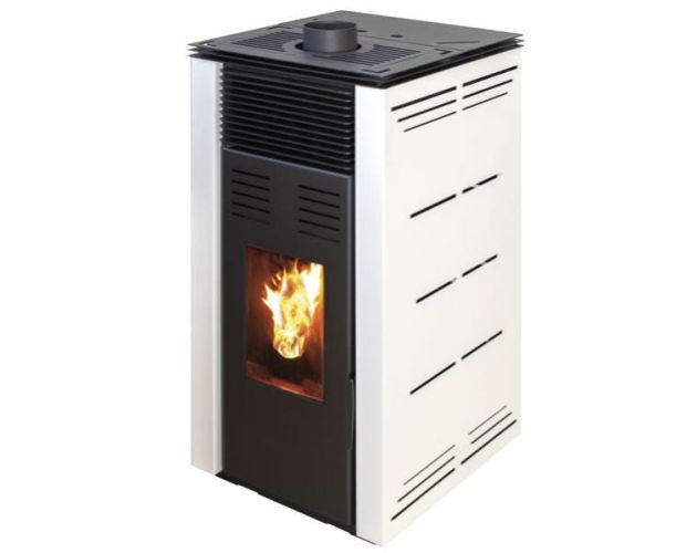 Joima – Fogão a pellets Joima Natur Style de 8 kW. Funciona sem eletricidade