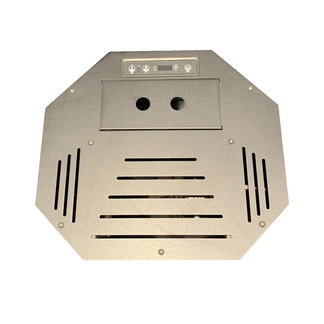 Stufa a pellet ventilata Titti 5 kW nero - Image 2