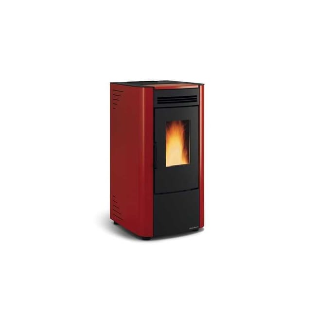 Fogão Nordica Extraflame Ketty Pellet 6,3 Kw Bordeaux Mod. 1280204