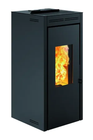 Stufa pellet idro INVICTA Teramo 17 16.8 kW nero