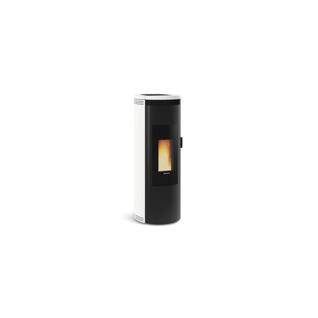 La Nordica Amika stufa Libera installazione Pellet Nero, Bianco
