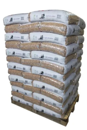 Small Sierra – Pallet da 65 sacchi di pellet da 15 kg 100% resinoso