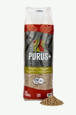 Purus+ – Pellet ad alte prestazioni in sacchi da 15 kg